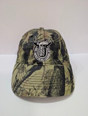 Vintage Keystone Light Beer Camouflage Dad Hat Adjustable Mens Deer Antlers Cap